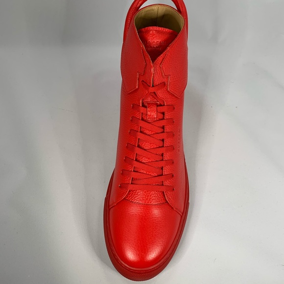 Buscemi high top sneaker red - Picture 3 of 5